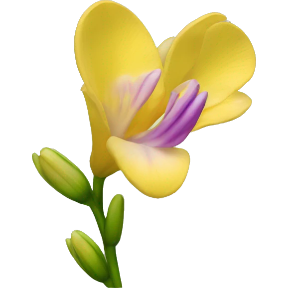 freesia flower emoji