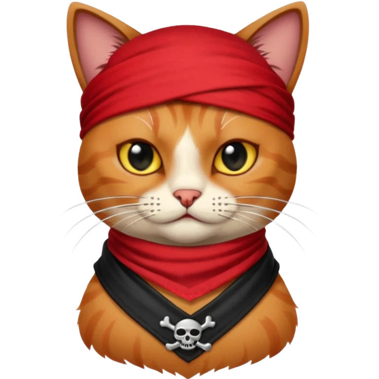 cat pirate emoji