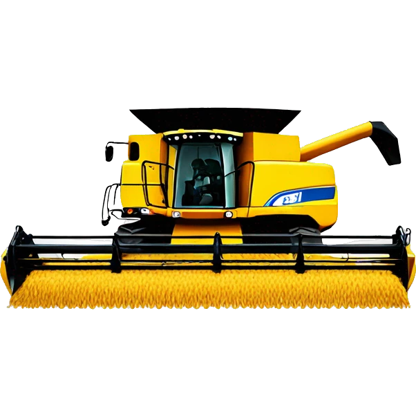 combine harvester emoji