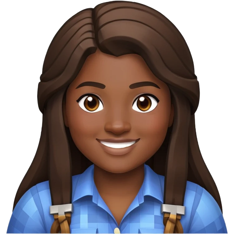 Danielle Brooks as a Minecraft character emoji