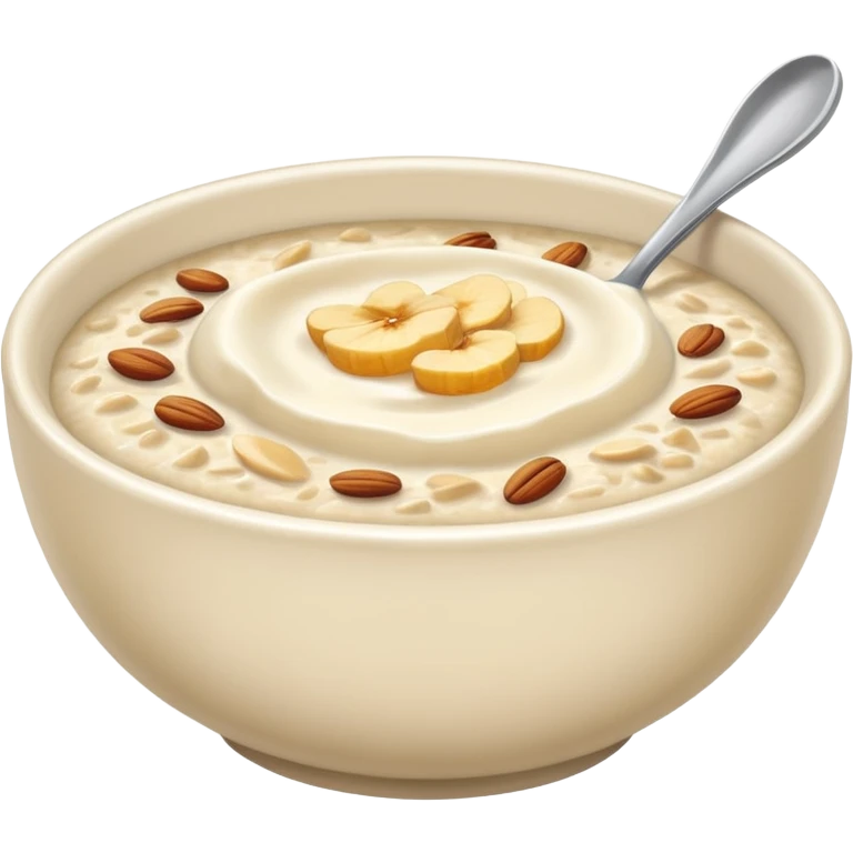 I want an emoji of all bowl with porridge emoji