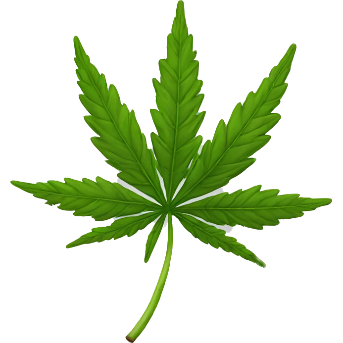 Weed joint realistic emoji