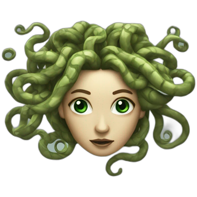 medusa gorgona dj emoji