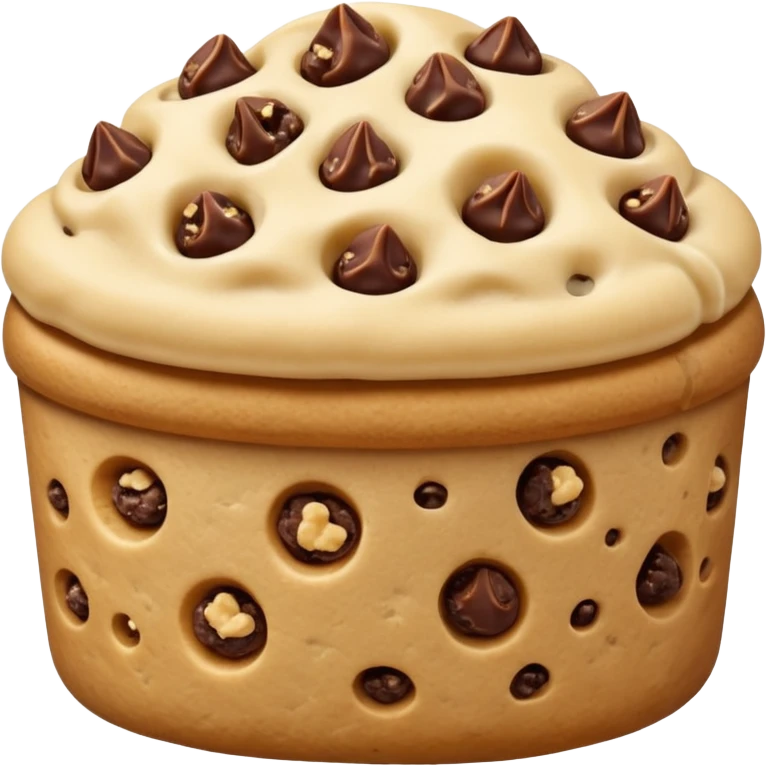 one filled DATE like mjool with like cookie dough topping  emoji