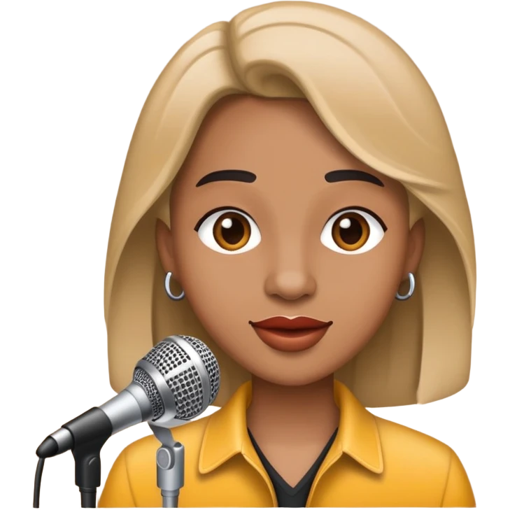 singer emoji