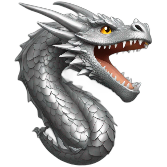 dragon silver emoji