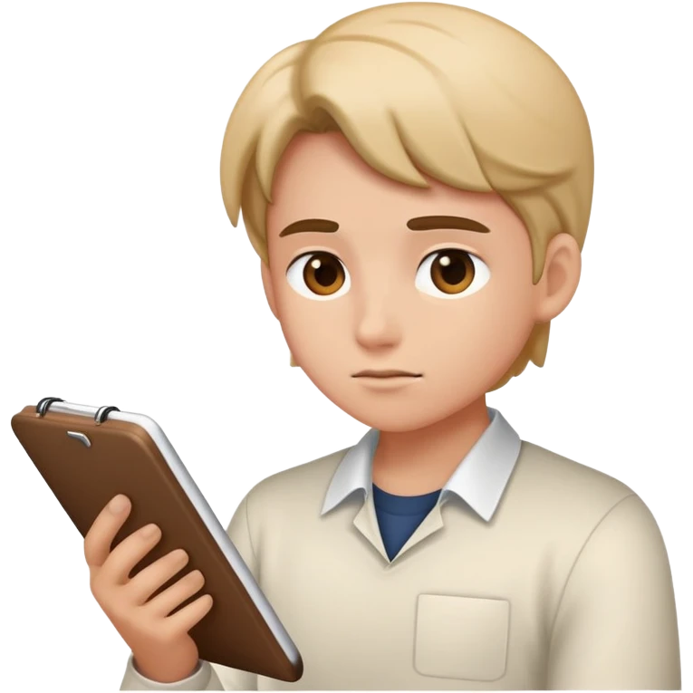 Taking notes emoji