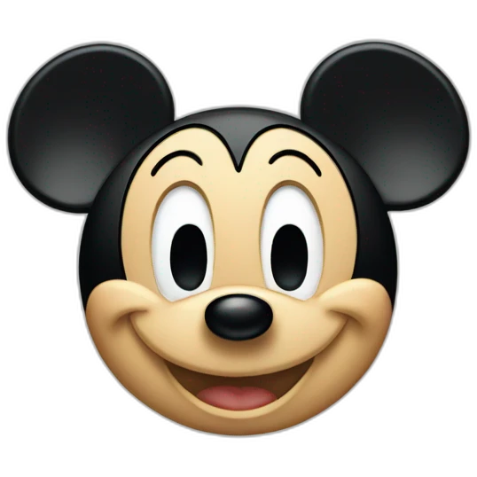 Mickey Disney emoji