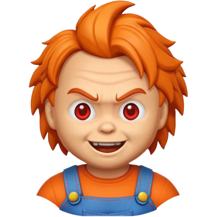Un emojin de chuky emoji