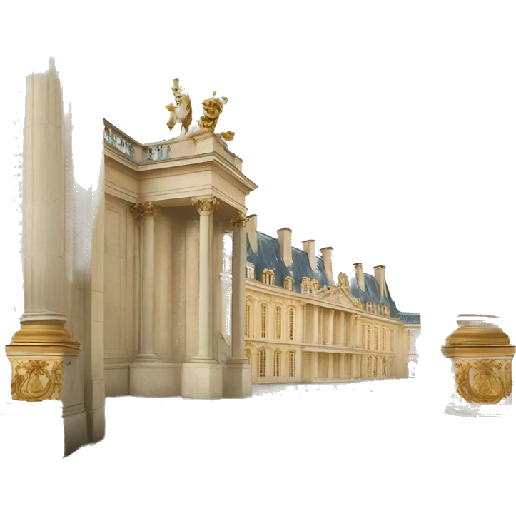 entrance of versailles castle emoji