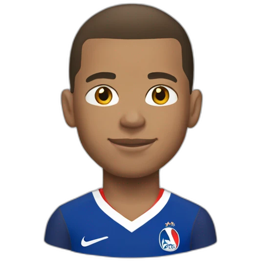Mbappé équipe de france emoji