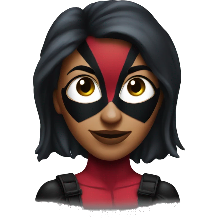 Lady deadpool emoji