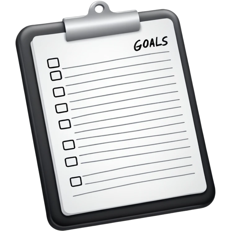 short-term goals

 emoji