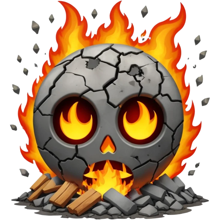 World being destroyed emoji