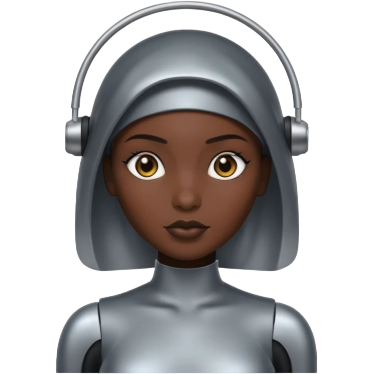 African American Android emoji