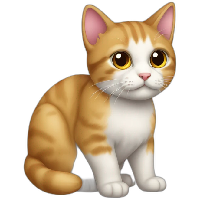 Katze europäisch kurzhaar herz emoji