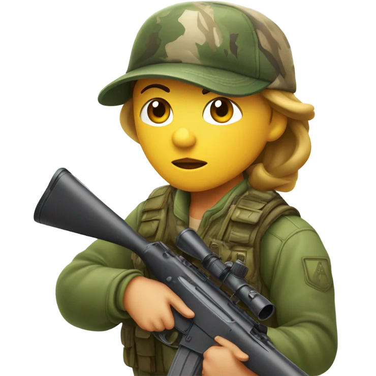 hunting emoji