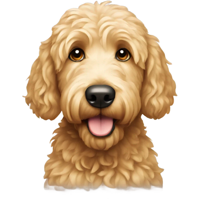 Golden doodle  emoji