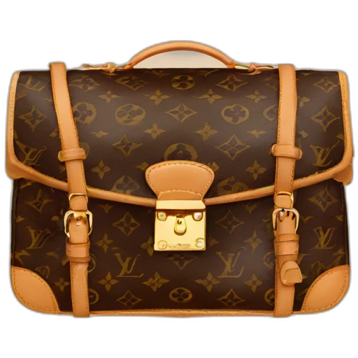 louis vuitton bag emoji