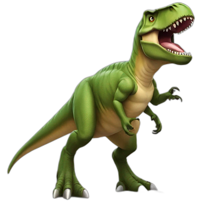 t-rex photographer emoji