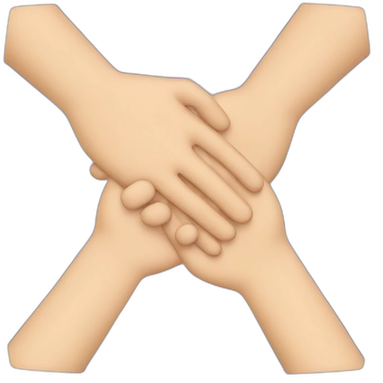 hands shake emoji