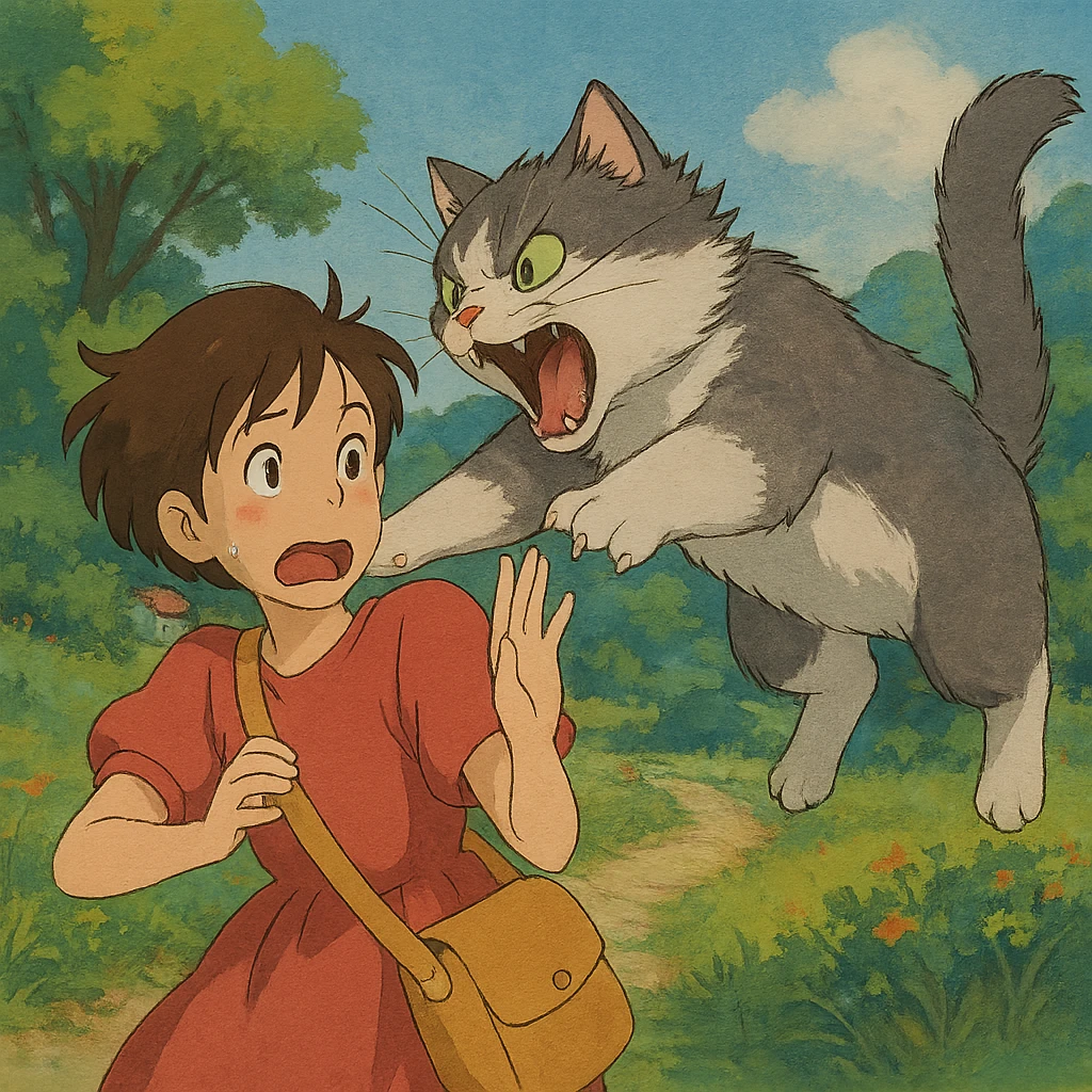 cat attack emoji