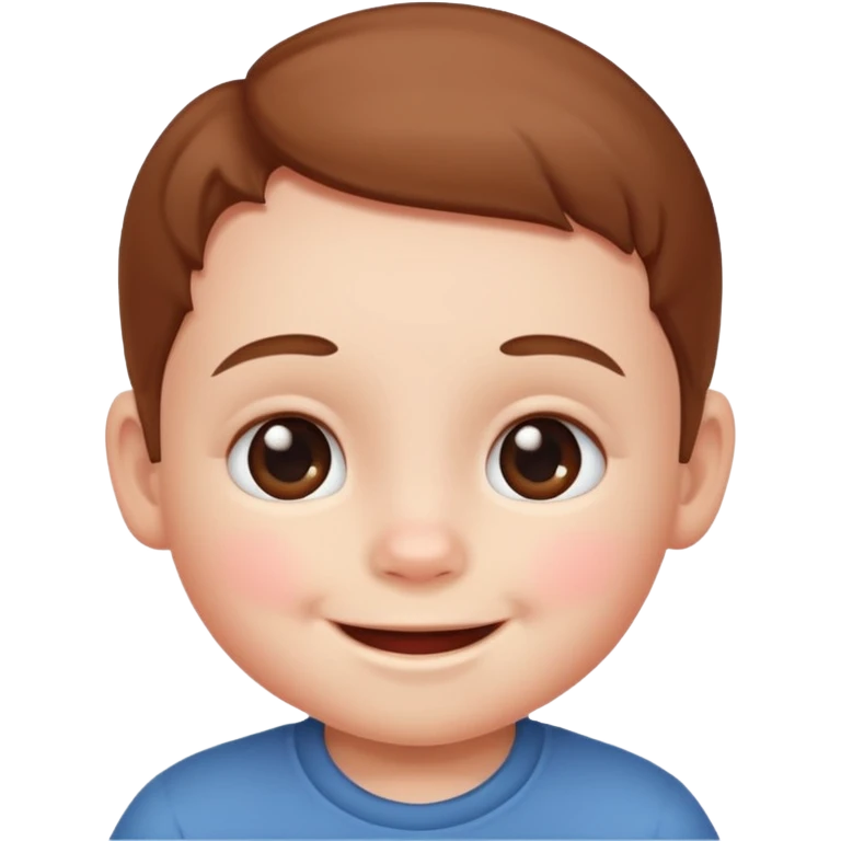 Toddler kids face emoji