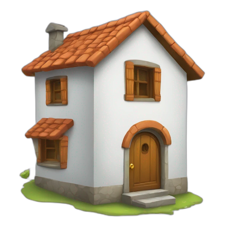 Casa con llave emoji