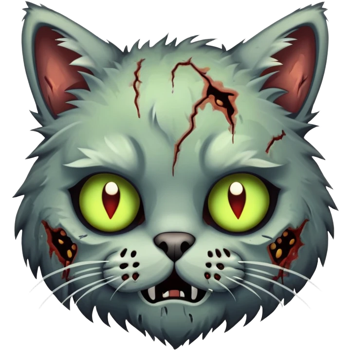 Cats zombi emoji