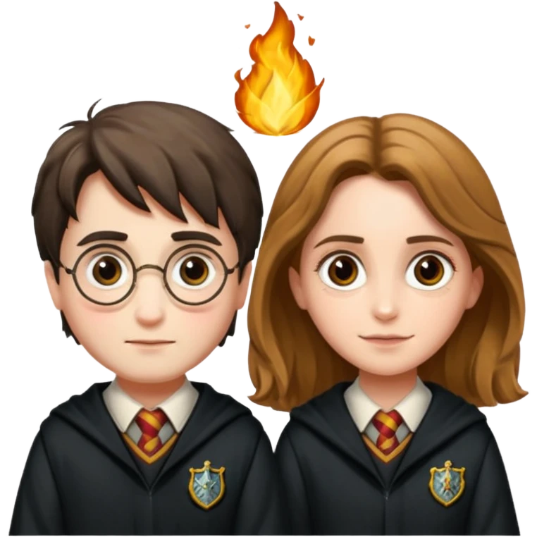 Harry potter and hermione emoji