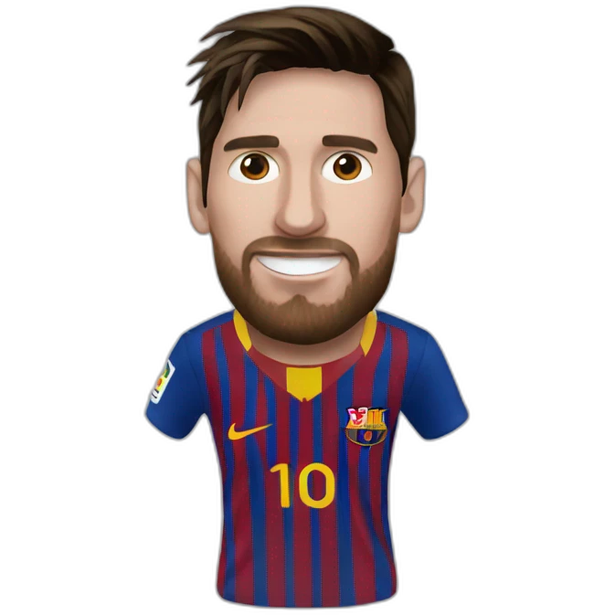 Messi celeb emoji