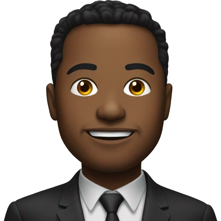 Black Elon musk emoji