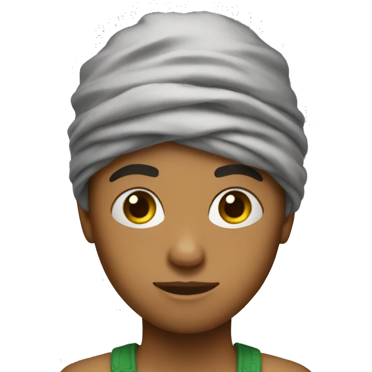 boy with bandana on head emoji