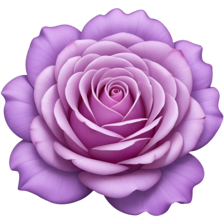 lilac rose screen emoji