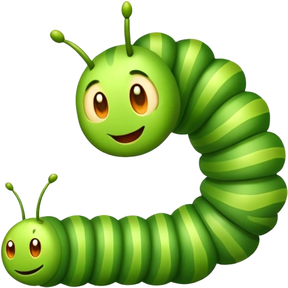 Sped caterpillar  emoji