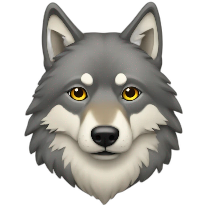 hierarchy with wolf outside  emoji