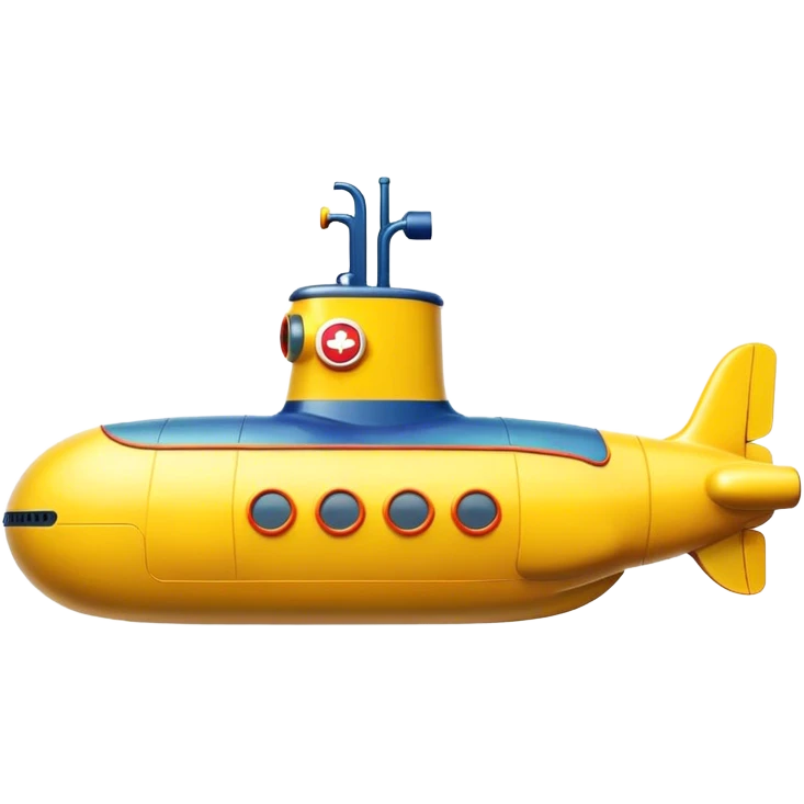 Yellow big submarine emoji