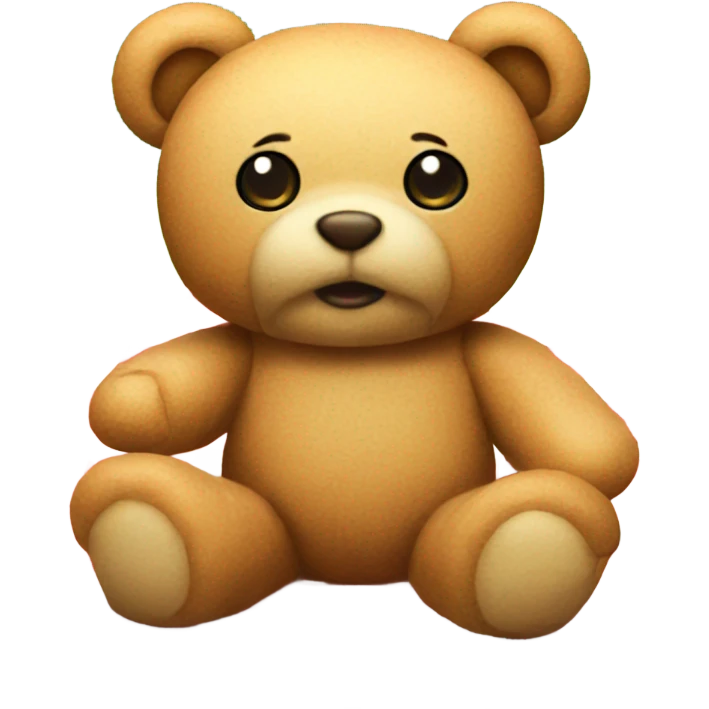 Picnic teddy  emoji