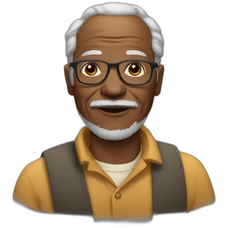 activist grandfather emoji