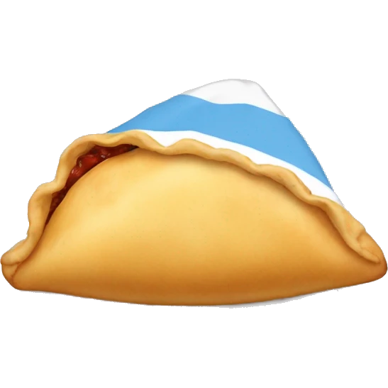 empanada con ropa de argentina emoji