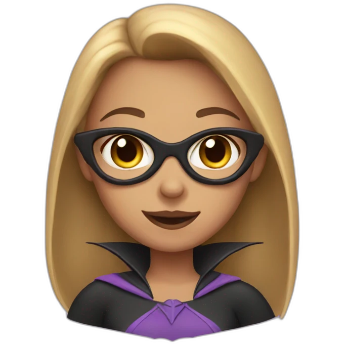 Bat girl emoji