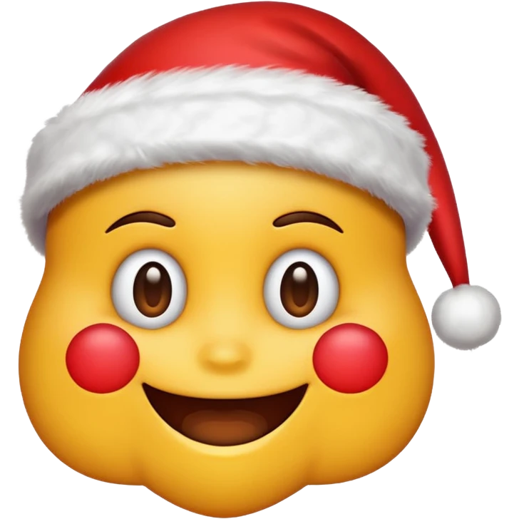 a Christmas emoji emoji
