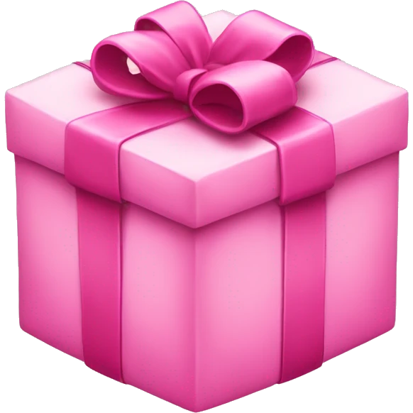 pink present  emoji