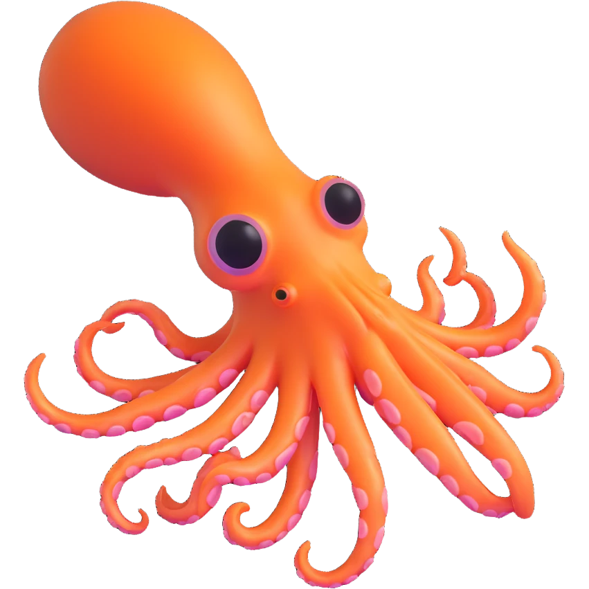 glowing deep sea squid emoji