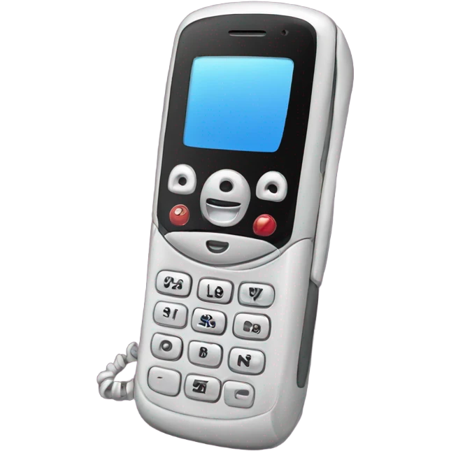 2000s flip up phone emoji