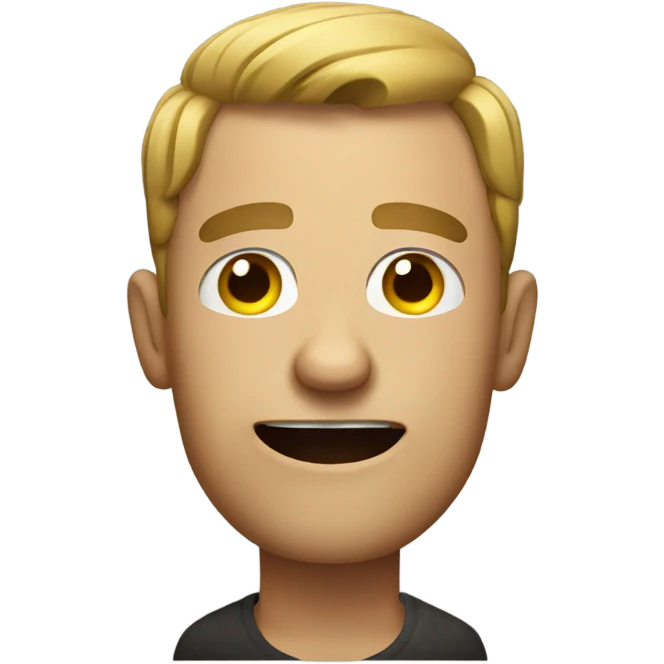 Drunk guy emoji