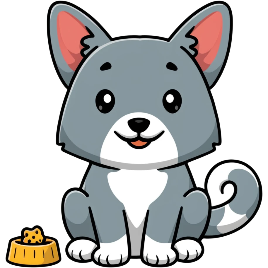 dog training with treats emoji