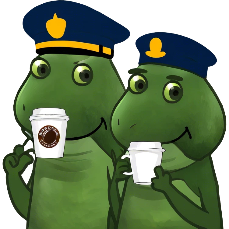 friends drinking coffee emoji