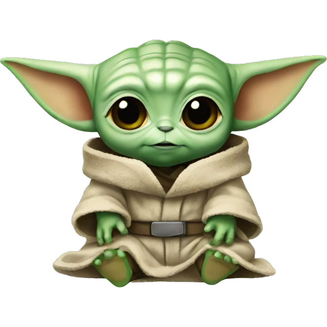 Baby yoda emoji