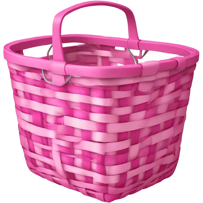Pink purchase bascket emoji